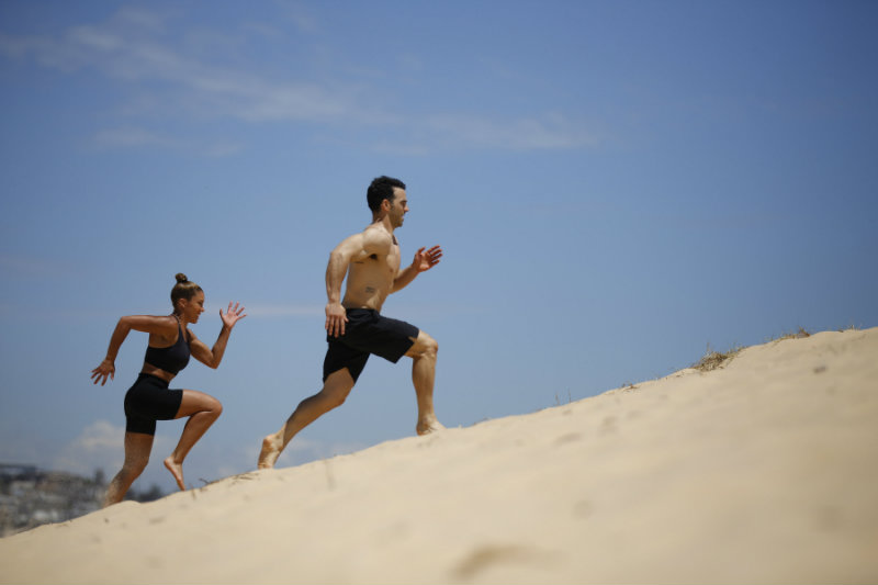 running